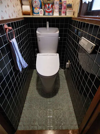 福島県いわき市のお客様のトイレパック・キッチン水栓交換工事
