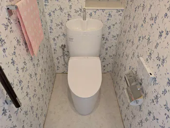 静岡県磐田市のお客様のトイレ工事