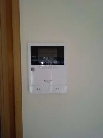 埼玉県所沢市のお客様のTVドアホン交換工事