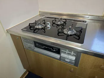 宮城県仙台市泉区のお客様のビルトインコンロ・レンジフードセット工事　具体的な工事内容1