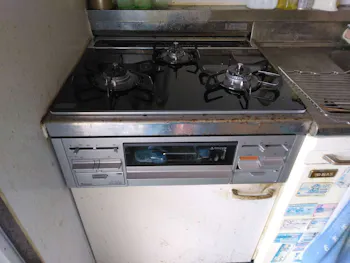 神奈川県相模原市南区のお客様のビルトインコンロ・ガスコンロ工事