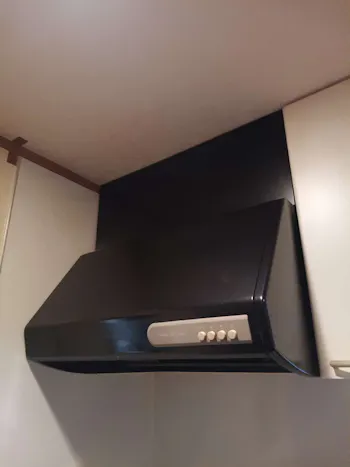 東京都立川市のお客様のビルトインコンロ・レンジフード交換工事　具体的な工事内容6