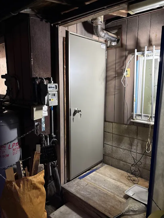 工事後　群馬県桐生市のお客様のアプローチ・玄関アプローチ工事工事