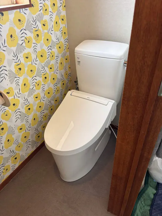 工事後　三重県四日市市のお客様のトイレ工事