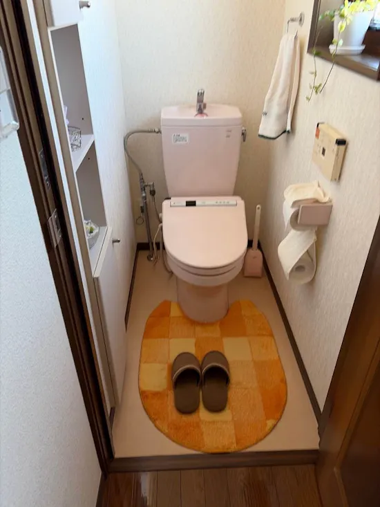 工事前　山梨県富士吉田市のお客様のトイレ工事