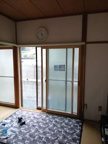 静岡県浜松市浜名区のお客様の窓・サッシの交換・リフォーム工事　具体的な工事内容2