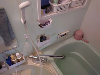 愛知県名古屋市のお客様の浴室水栓交換工事　具体的な工事内容1