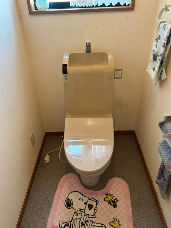 工事前　宮城県宮城郡七ヶ浜町のお客様のトイレ工事