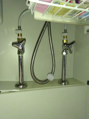 東京都羽村市のお客様の水栓工事　具体的な工事内容1