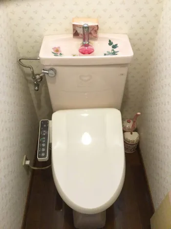 東京都羽村市のお客様のトイレ工事