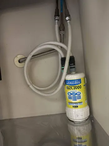 埼玉県上尾市のお客様のキッチン水栓工事　具体的な工事内容1