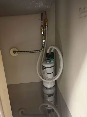 埼玉県上尾市のお客様のキッチン水栓工事　具体的な工事内容2