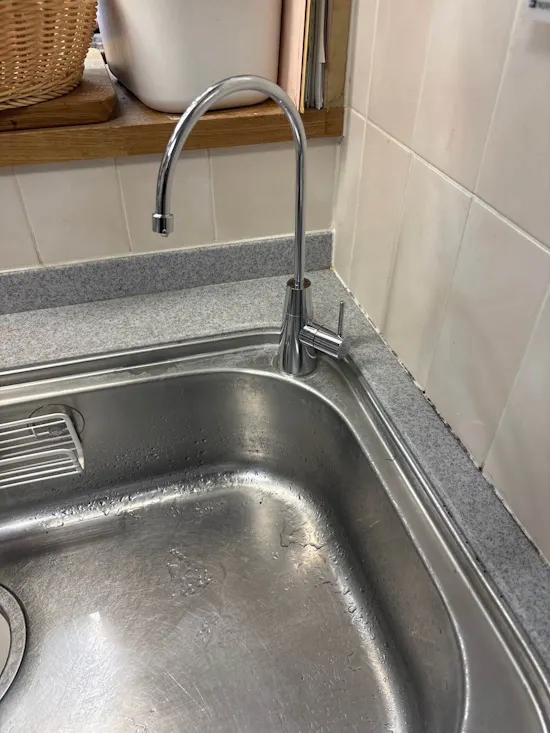 工事後　埼玉県上尾市のお客様のキッチン水栓工事