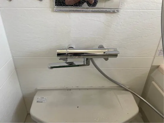 工事後　長野県小諸市のお客様の水栓工事