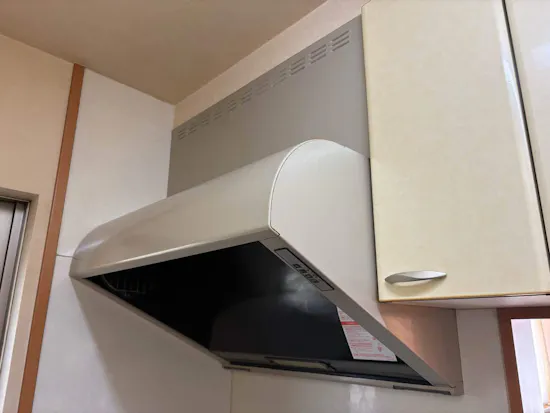 工事前　東京都町田市のお客様のビルトインコンロ・レンジフードセット工事