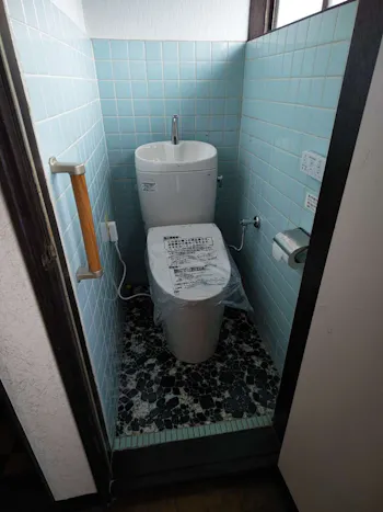 福島県いわき市のお客様のトイレ工事