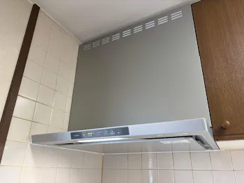 東京都八王子市のお客様のビルトインコンロ＋レンジフード交換工事