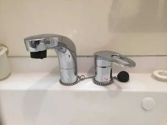 工事後　東京都青梅市のお客様の洗面水栓交換工事