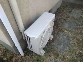 神奈川県横須賀市のお客様のエアコン工事　具体的な工事内容1