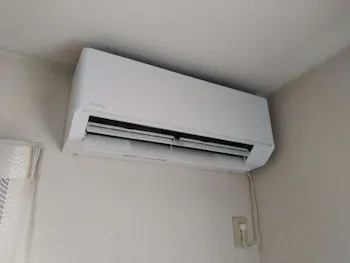 神奈川県横須賀市のお客様のエアコン工事