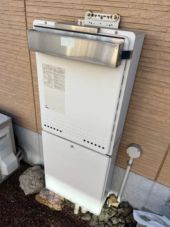 工事前　埼玉県久喜市のお客様の給湯器工事