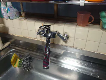 愛知県名古屋市港区のお客様のキッチン水栓交換工事