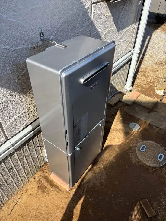 工事後　茨城県竜ヶ崎市のお客様の給湯器工事