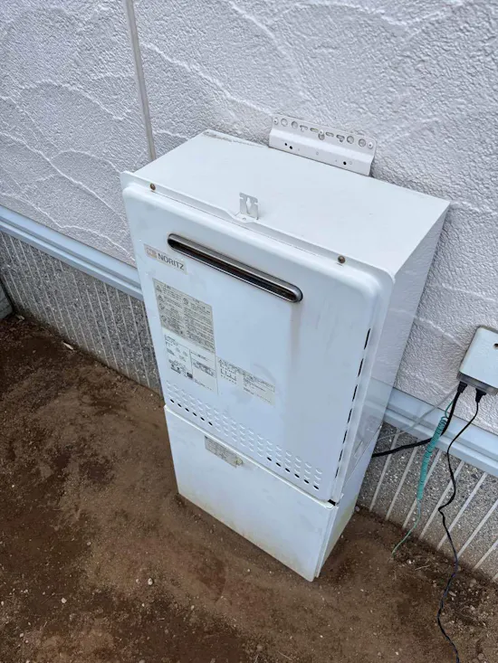 工事前　茨城県竜ヶ崎市のお客様の給湯器工事