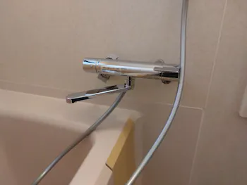 神奈川県座間市のお客様の浴室水栓交換工事