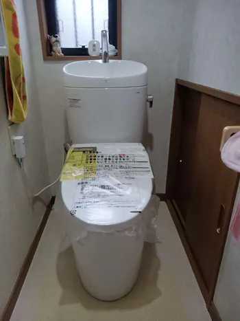 東京都青梅市のお客様のトイレ工事