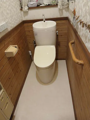 茨城県水戸市のお客様のトイレ工事　具体的な工事内容1