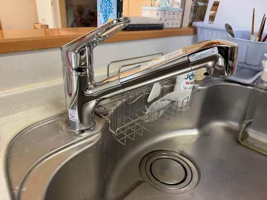 工事後　埼玉県幸手市のお客様のキッチン水栓交換工事