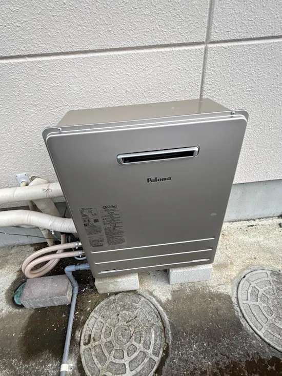工事後　群馬県安中市のお客様の給湯器工事