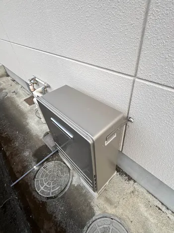 群馬県安中市のお客様の給湯器工事　具体的な工事内容1