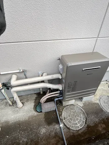 群馬県安中市のお客様の給湯器工事　具体的な工事内容2
