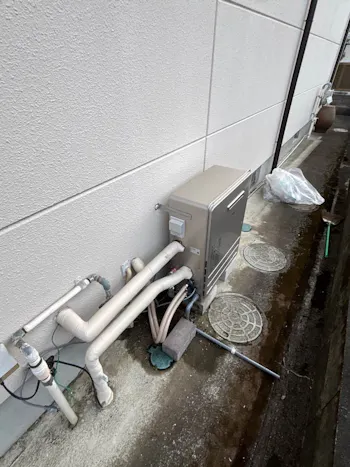 群馬県安中市のお客様の給湯器工事　具体的な工事内容3