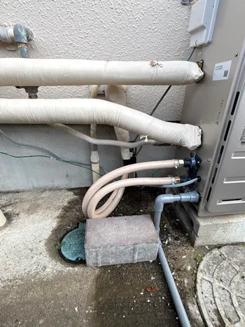 群馬県安中市のお客様の給湯器工事　具体的な工事内容4