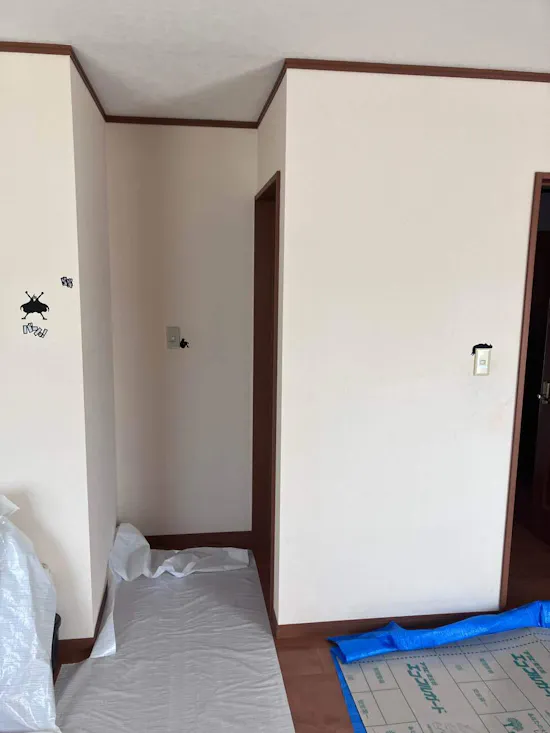 工事前　群馬県太田市のお客様の室内リフォーム_壁紙・クロス張替え工事