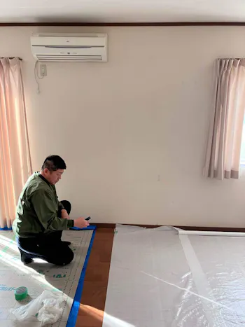 群馬県太田市のお客様の室内リフォーム_壁紙・クロス張替え工事　具体的な工事内容3