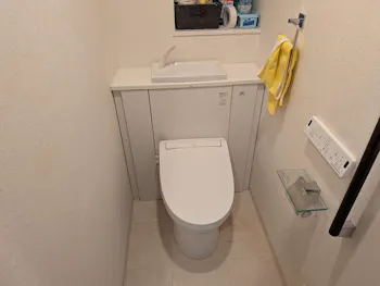 愛知県名古屋市昭和区のお客様のトイレ工事