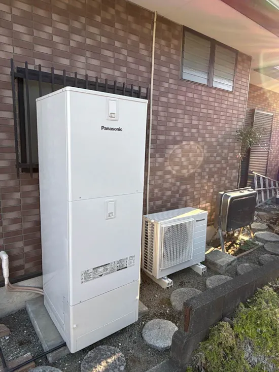 工事後　群馬県佐波郡玉村町のお客様のエコキュート交換工事