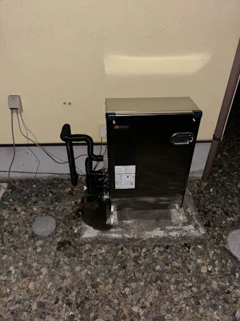 静岡県富士市のお客様の給湯器工事