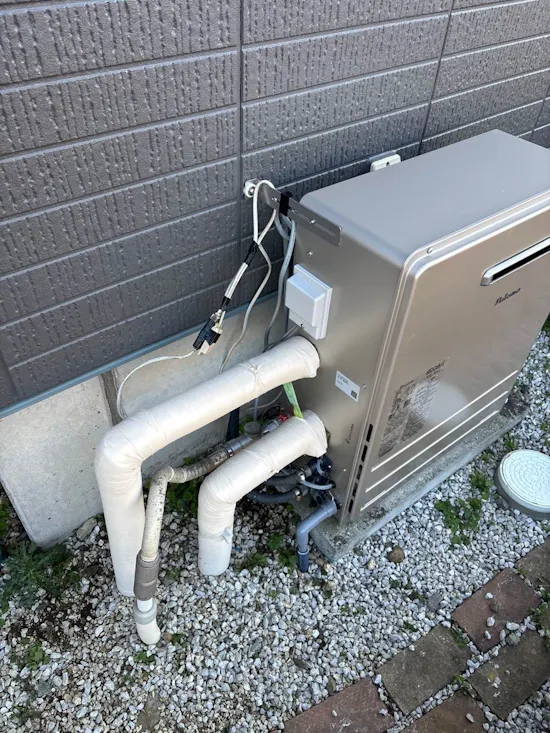 工事後　群馬県高崎市のお客様の給湯器工事