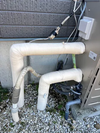 群馬県高崎市のお客様の給湯器工事　具体的な工事内容1