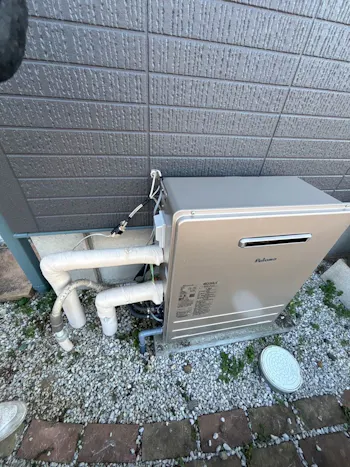 群馬県高崎市のお客様の給湯器工事　具体的な工事内容2