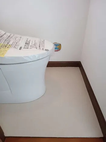 東京都青梅市のお客様のトイレ工事　具体的な工事内容1