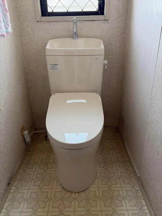 工事後　千葉県大網白里市のお客様のトイレ工事