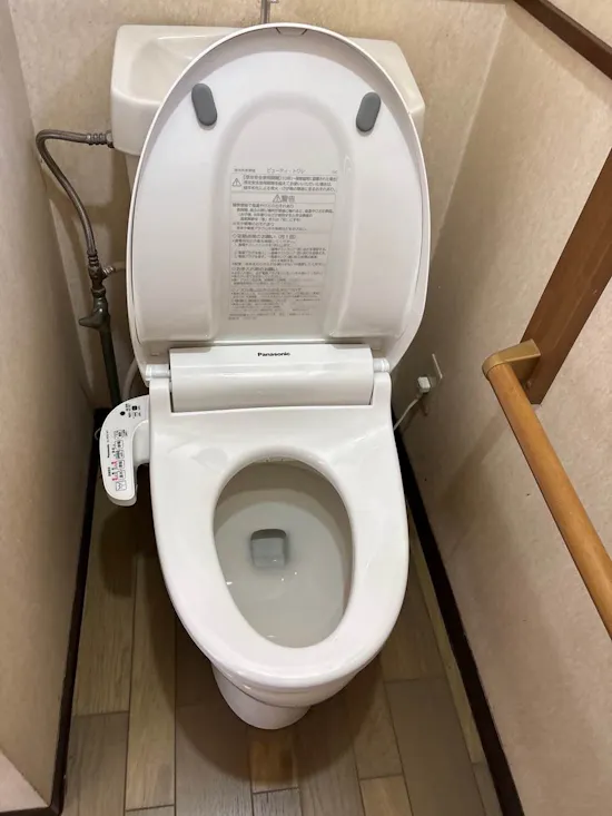 工事前　群馬県前橋市のお客様のトイレ工事