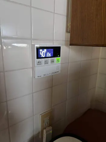 茨城県竜ヶ崎市のお客様の給湯器工事　具体的な工事内容1