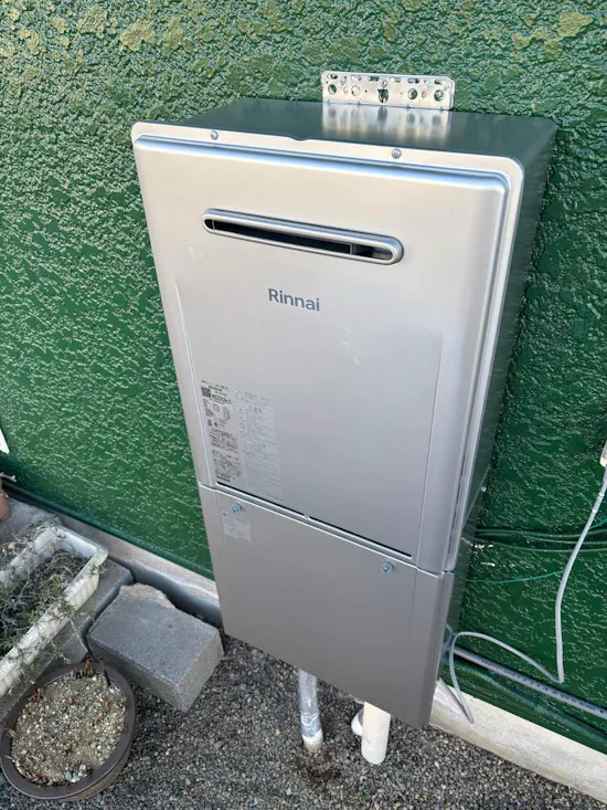 工事後　茨城県竜ヶ崎市のお客様の給湯器工事